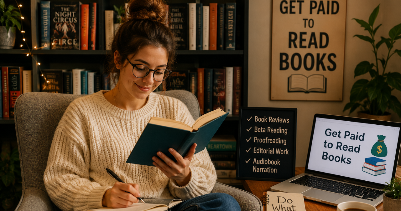 Get paid to read books