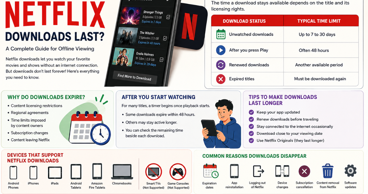How Long Do Netflix Downloads Last