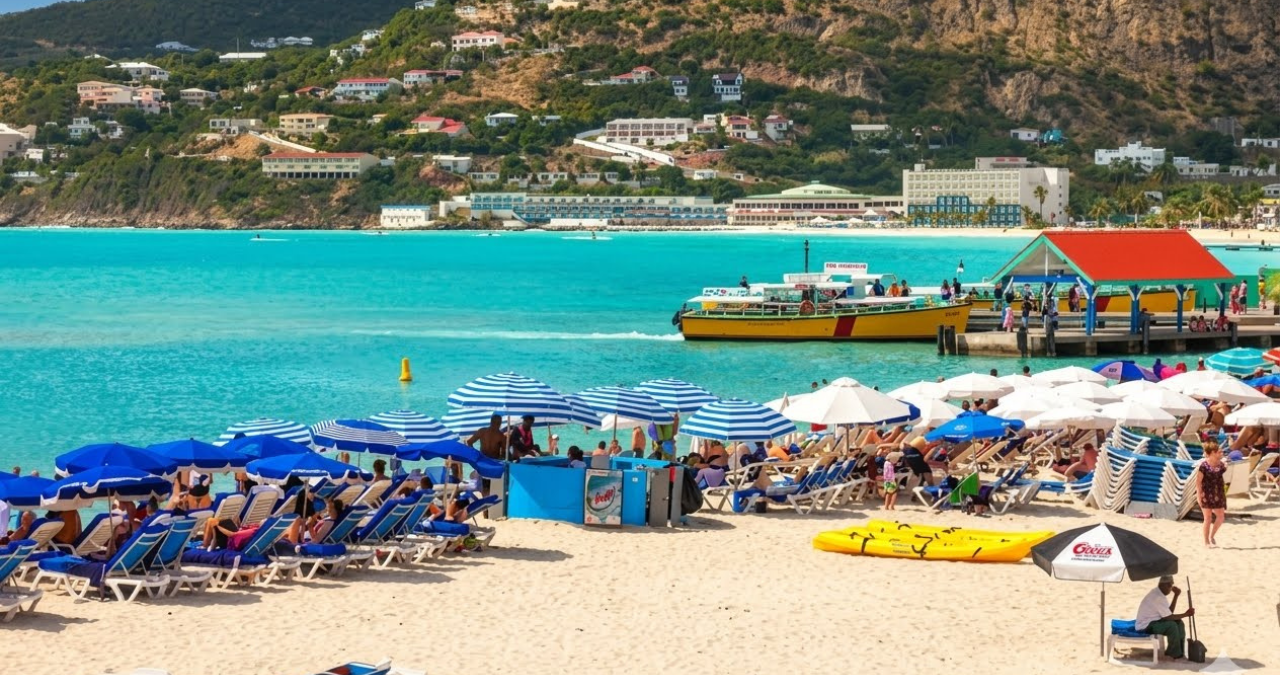 best beaches in st maarten near cruise port